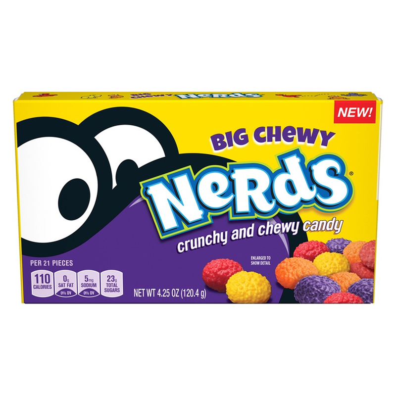 Wonka - Nerds Big Chewy Theaterbox 120,4 Gramm