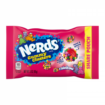 Nerds - Gummibärchen-Cluster 85 Gramm