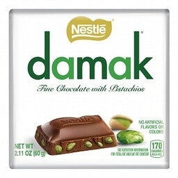 Nestlé - Damak Feinschokolade mit Pistazien 60 Gramm