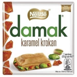 Nestle - Damak Caramel Krokan 60 Gramm