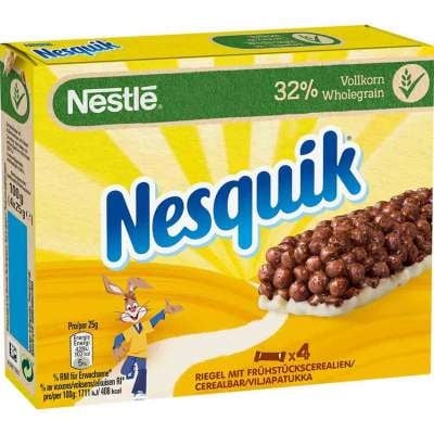 Nestlé - Nesquik Riegel, paquet de 4, 100 grammes
