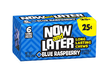 Now & Later - Blaue Himbeere 26 Gramm