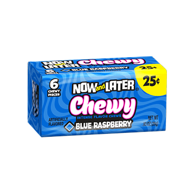 Now & Later - Chewy Blue Raspberry 26 Gramm