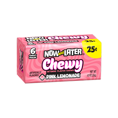 Now & Later – Chewy Pink Lemonade, 26 Gramm