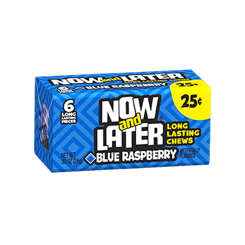 Now &amp; Later - Framboise bleue 26 grammes