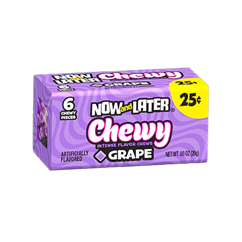 Now &amp; Later - Chewy Grape 26 Gramm