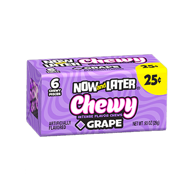 Now & Later - Chewy Grape 26 Gramm