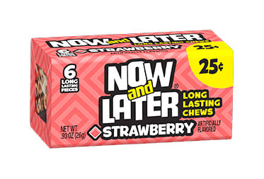 Now & Later - Erdbeere 26 Gramm
