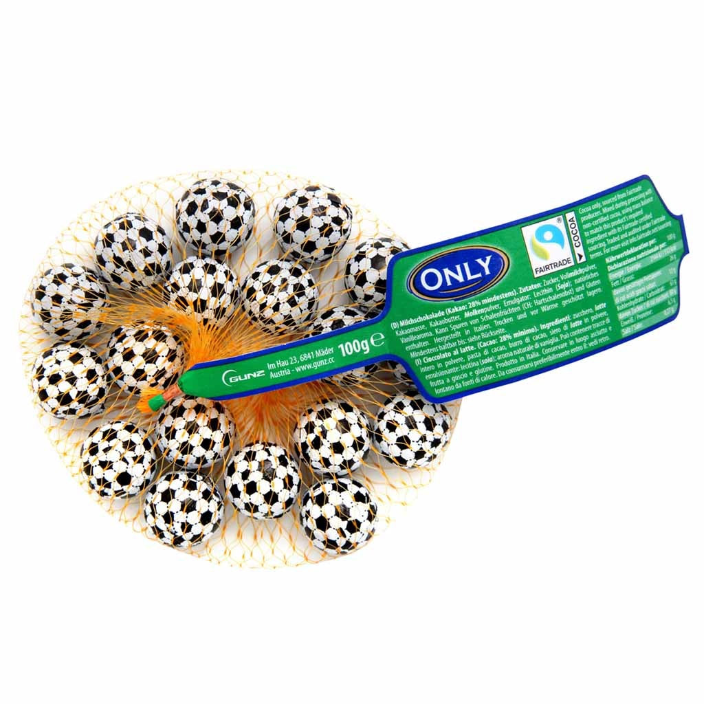 Voetbal Chocolade Mini 100 Gram
