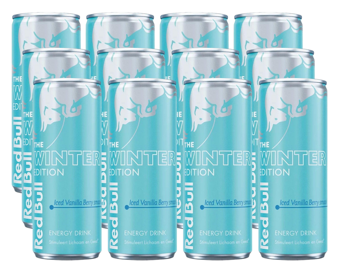 Red Bull - The Winter Editon - Iced Vanilla Berry 250ml 12 Dosen