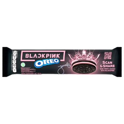 Oreo - Fraise rose et noire 119,6 grammes