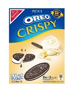 Oreo - Knusprige Vanillemousse 154 Gramm