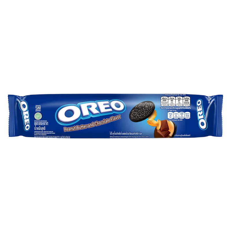 Oreo - Rouleau au beurre de cacahuète et au chocolat 119,6 grammes