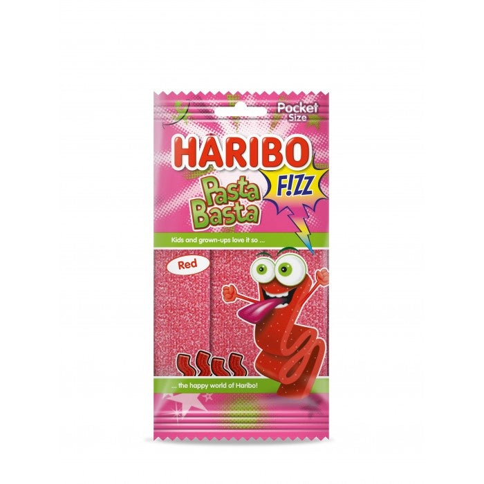 Haribo - Pâtes Basta Rouge 90 Grammes