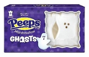Peeps - Fantômes en guimauve 43 grammes