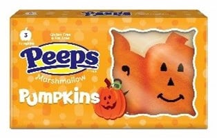 Peeps - Citrouilles en guimauve 43 grammes
