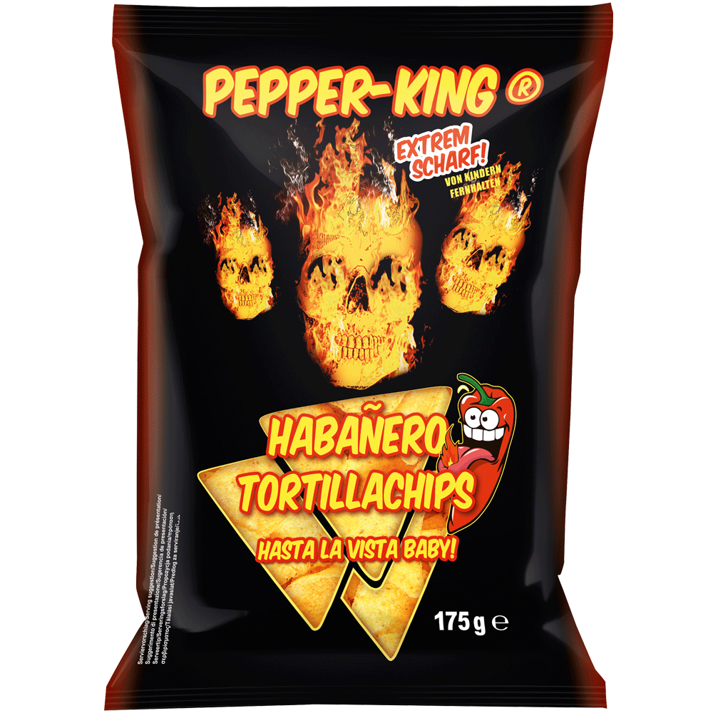 Pepper-King - Habanero Popcorn 90 Gram