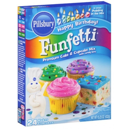 Pillsbury - Funfetti Cake Mix 432 Gram