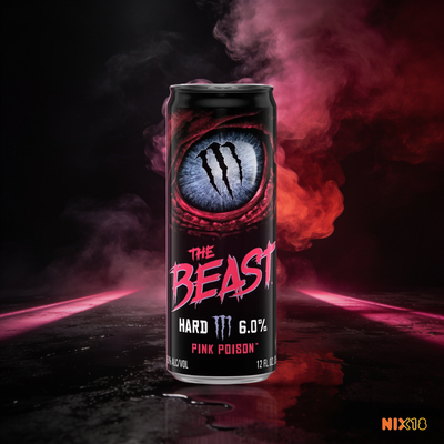 Monster - The Beast Pink Poison 6% 355ml