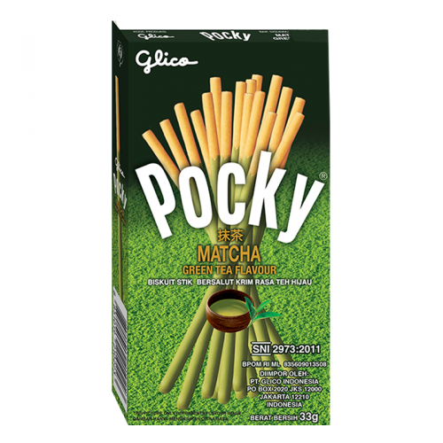 Pocky – Matcha-Grüntee-Geschmack, 39 Gramm