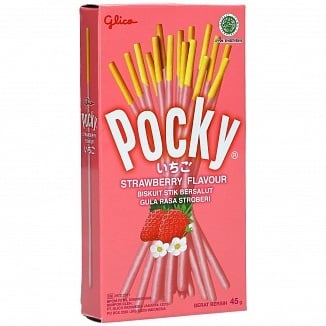 Pocky - Erdbeere 47 Gramm