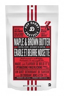 Pop Daddy Brezeln – Ahorn & Braune Butter, 212 Gramm