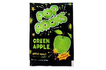 Pop Rocks - Pomme Verte 9 grammes