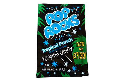 Pop Rocks - Punch aux fruits tropicaux 9 grammes