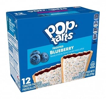 Kellogg's - Pop-Tarts aux myrtilles givrées 576 grammes
