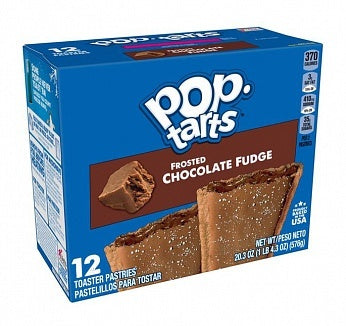 Kellogg's - Pop-Tarts Frosted Chocolate Fudge 576 Gramm