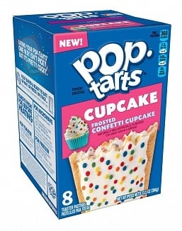 Kellogg's - Pop-Tarts Frosted Confetti Cupcake 8er-Packung 384 Gramm