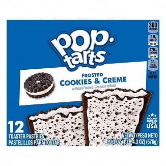 Kellogg's - Pop-Tarts Frosted Cookies & Crème 576 Gram