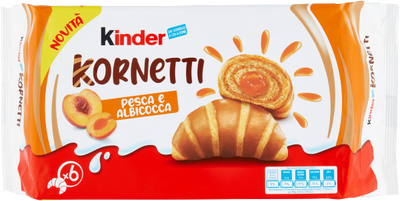 Kinder - Kornetti Pfirsich & Aprikose 252 Gramm