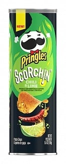 Pringles – Scharfe Chili & Limette, 158 Gramm