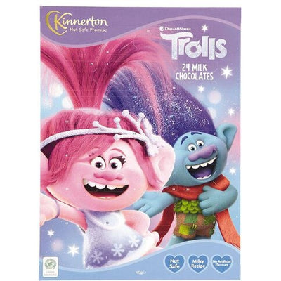 Kinnerton - Trolls Adventskalender 40 Gramm