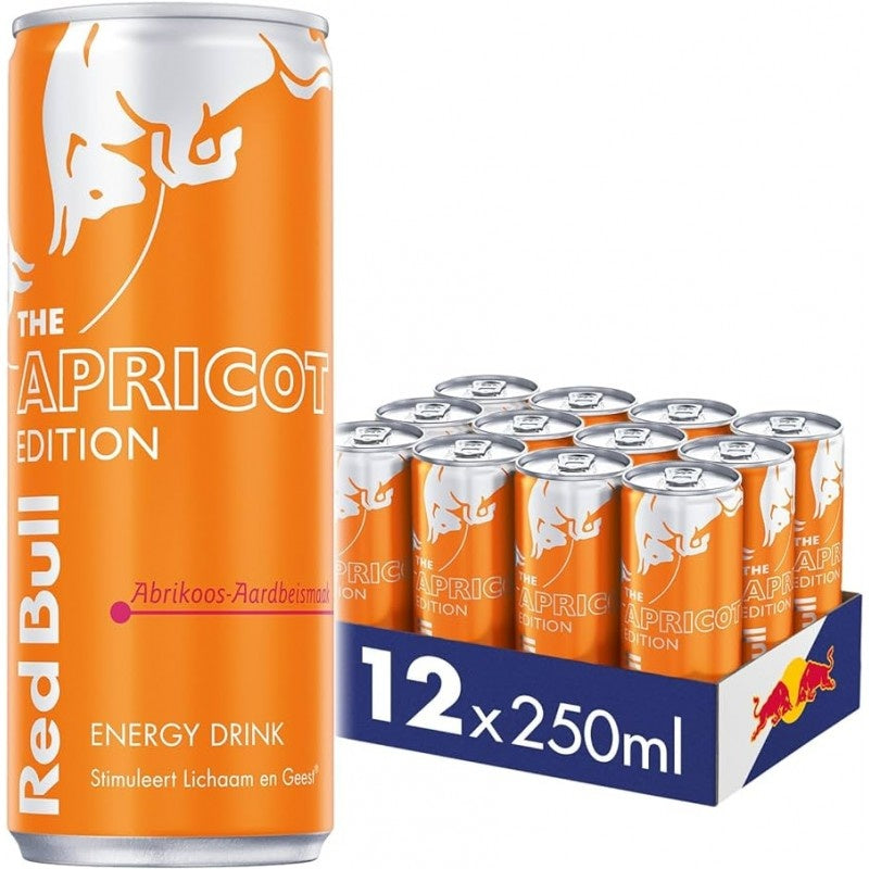 Red Bull - Apricot Edition 12 Canettes