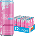 Red Bull - The Pink Edition Bosvruchten Sugarfree 250ml 12 Blikjes