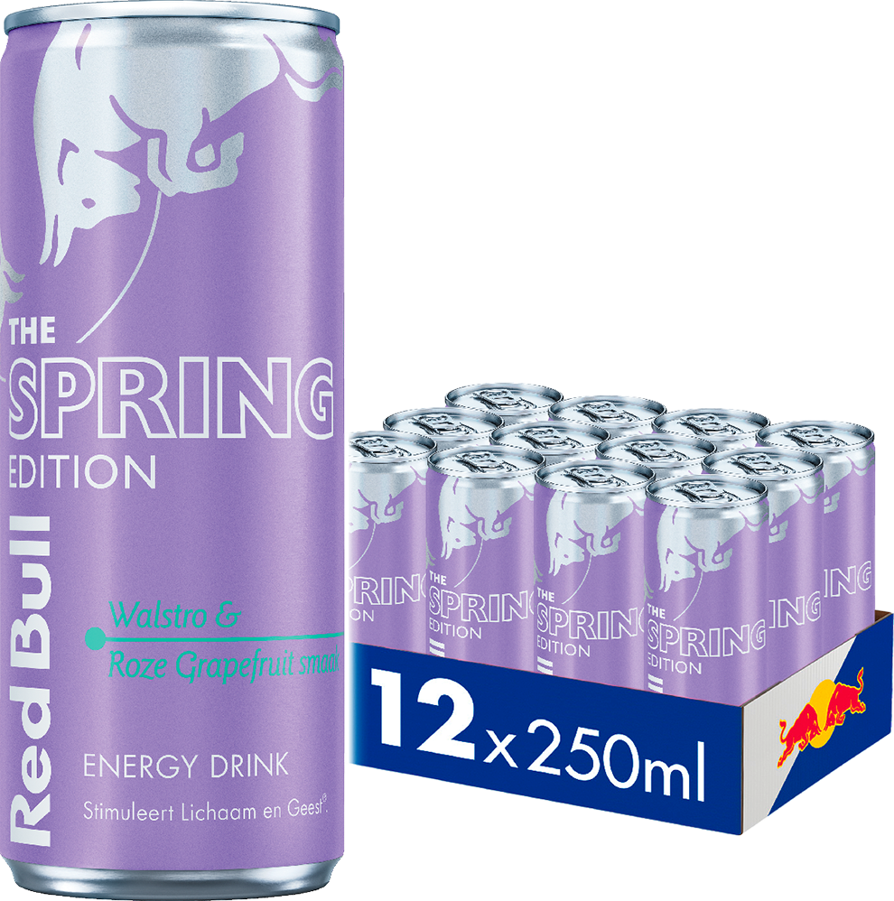 Red Bull - The Spring Edition Pink Grapefruit 250ml 12 Stuks