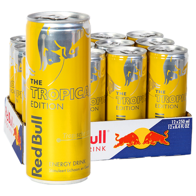 Red Bull - The Tropcial Edtion 250ml 12 Pièces