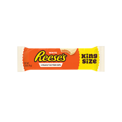 Reese's - Weiße Erdnussbutterbecher, King Size, 79 Gramm