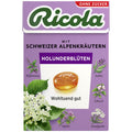 Ricola - Bonbons Holunderblüten 50 grammes (sans sucre)