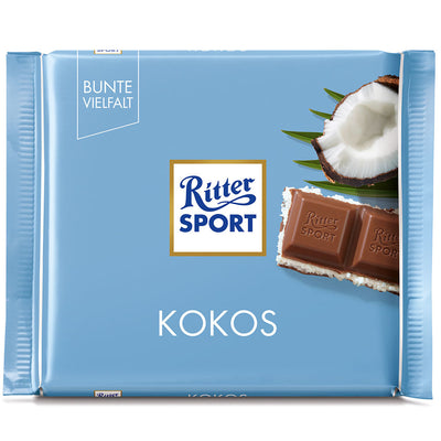 Ritter Sport - Kokosnuss 100 Gramm