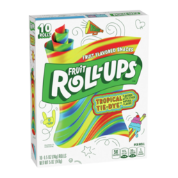 Rouleaux de fruits tropicaux tie-dye 141 grammes