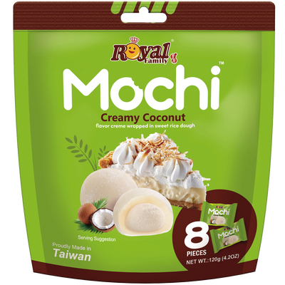 Famille Royale - Mochi crémeux à la noix de coco 120 grammes
