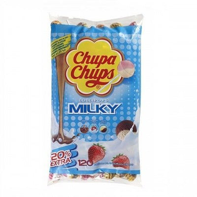 Chupa Chups - Sucettes Milky 100 + 20 gratuites