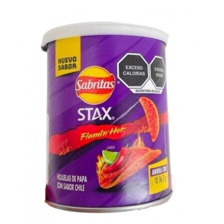 Snack Stax Flaming Hot 56 Gramm