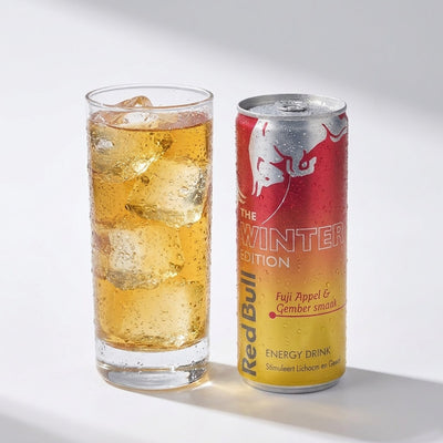 Red Bull - Winter Edition Fuji Appel & Gember 250ml 12 Blikjes extra weergave