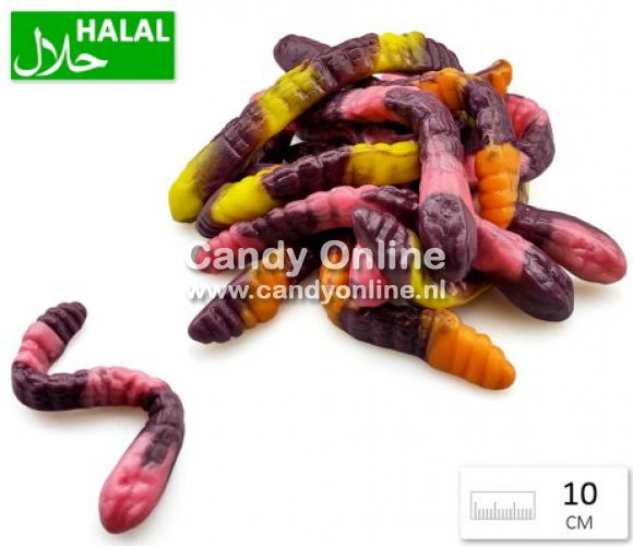 Dolce Plus - Gelee-Klapperschlange 250 Gramm (Halal)