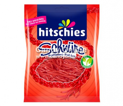 Hitschler - Lacets Fraise 125 Grammes
