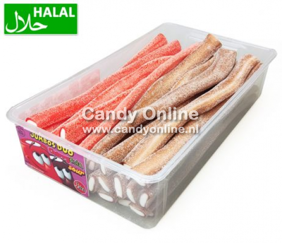 Jake - Jumbo Sour Cherry Cola 30 Pièces 1,5 Kilo